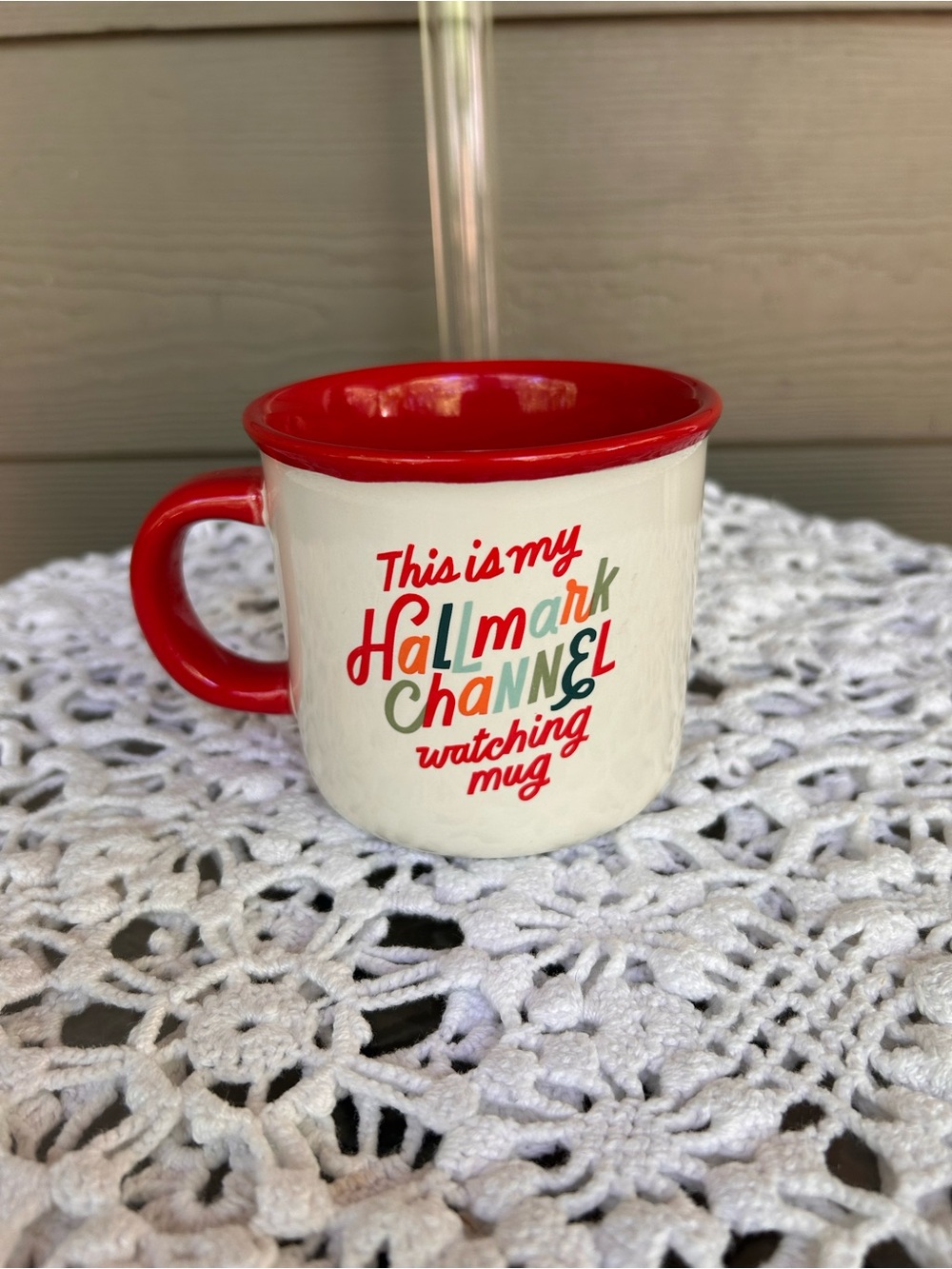Hallmark Channel Watching Ceramic Mug